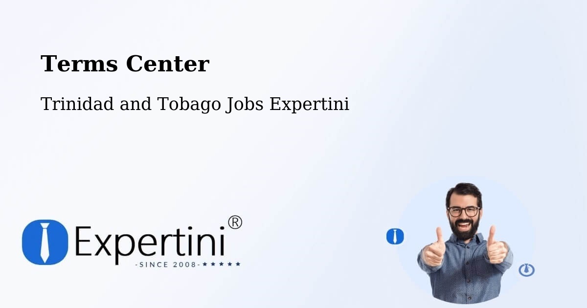Terms of Service – Arima - Trinidad and Tobago Jobs Expertini
